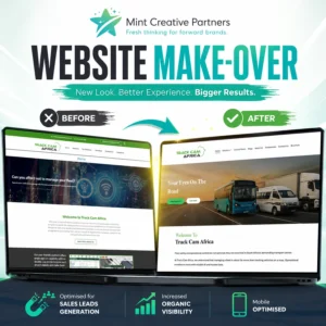 Website makeover campaign example